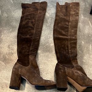 Steven by Steve Madden pull on over the knee dress boots